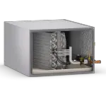 Allied 7EH horizontal low‑GWP coil with Omniguard® protection and factory-installed TXV