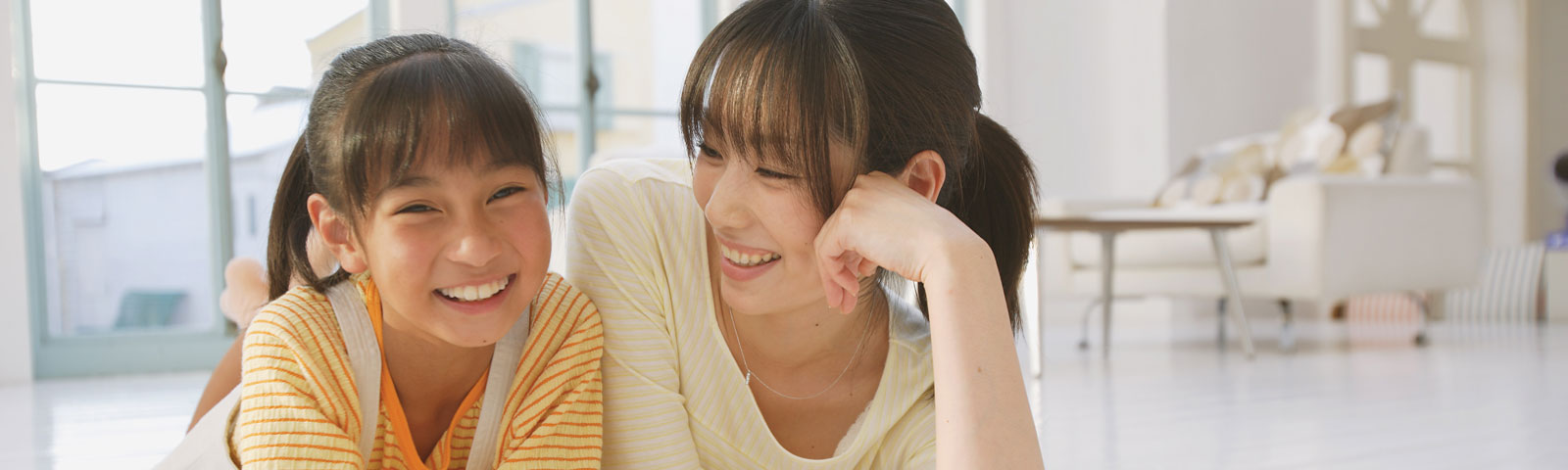 woman and young girl