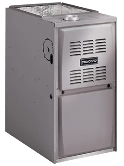 Concord Air 80G1EK inexpensive 80% AFUE gas furnace indoor unit